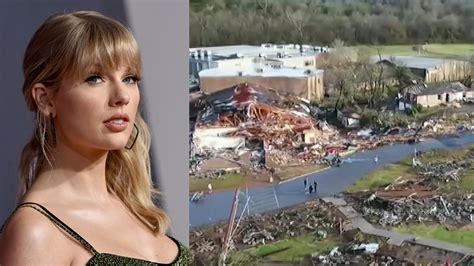 Taylor Swift donates $1 million to help tornado victims